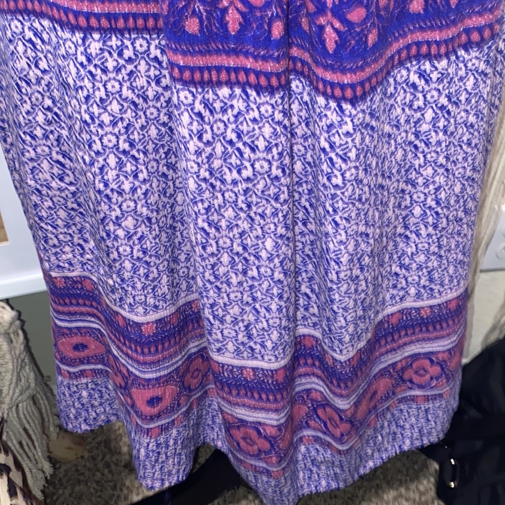 Free People Bohemian She’s a Lady Midi Dress - Picture 11 of 15